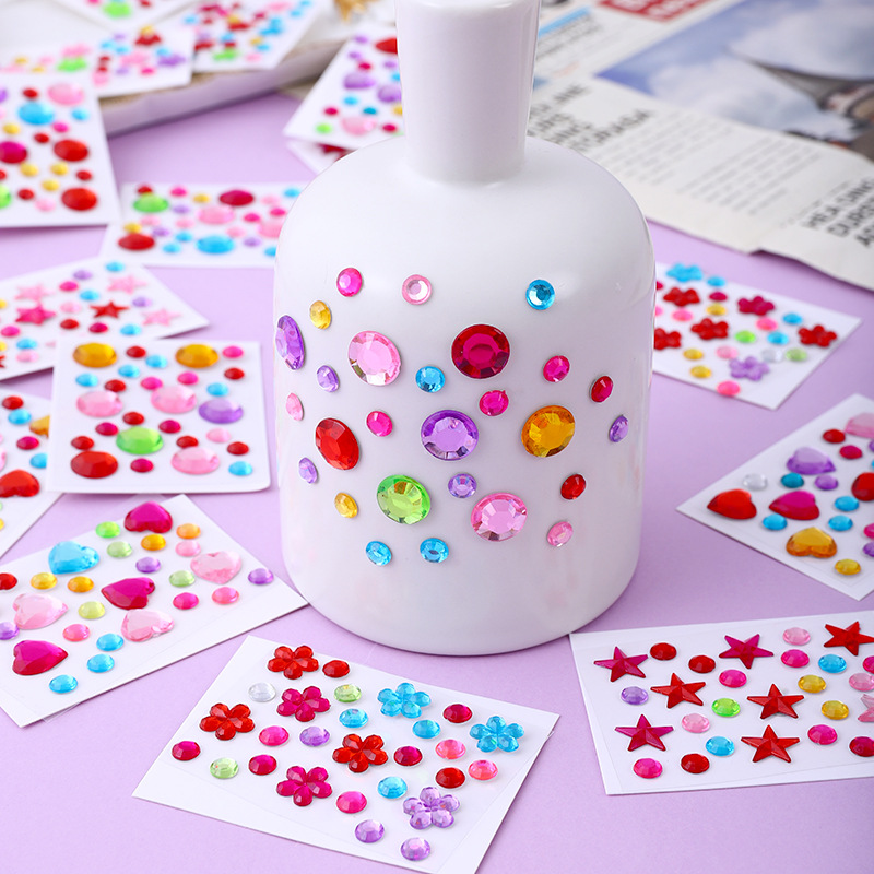 Phone Cases - Stiker Berlian Akrilik Warna-warni Laris Manis,