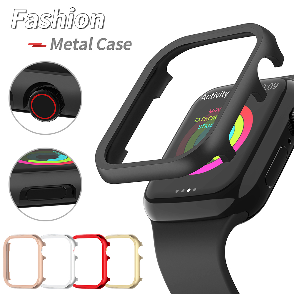 Metal Bumper Aluminum Frame Case - Casing Logam Berongga untuk Apple Watch