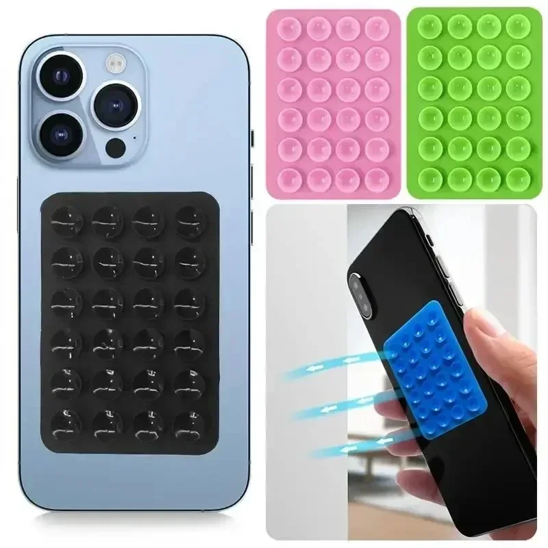 Phone Cases - Alas Penyangga Ponsel Multifungsi Silikon dengan