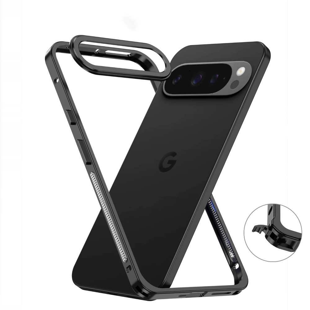 Metal Bumper Aluminum Frame Case - Casing Pelindung Logam Penghilang Panas Pilihan