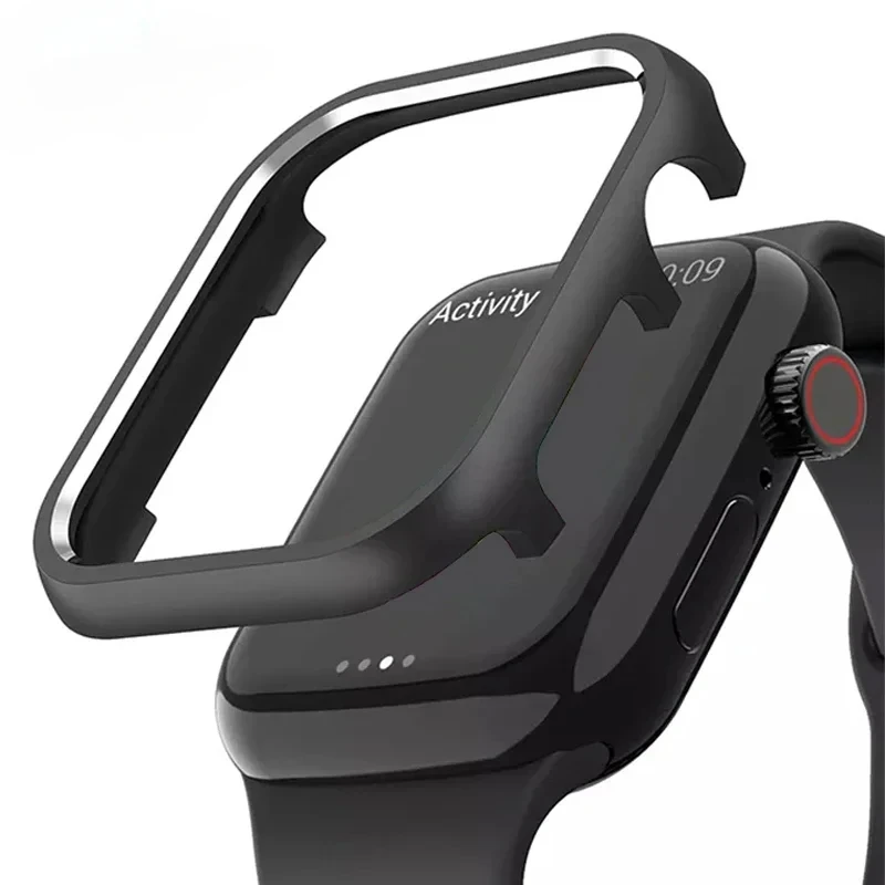 Metal Bumper Aluminum Frame Case - Casing Bumper pelindung Apple Watch, penutup