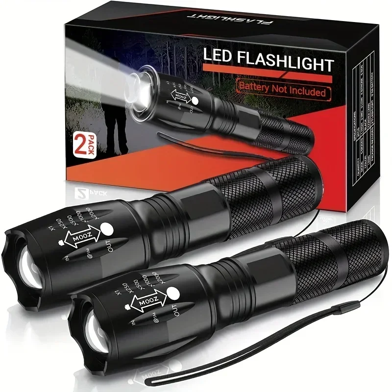 Power Banks - T6 Senter LED kekuatan tinggi, senter