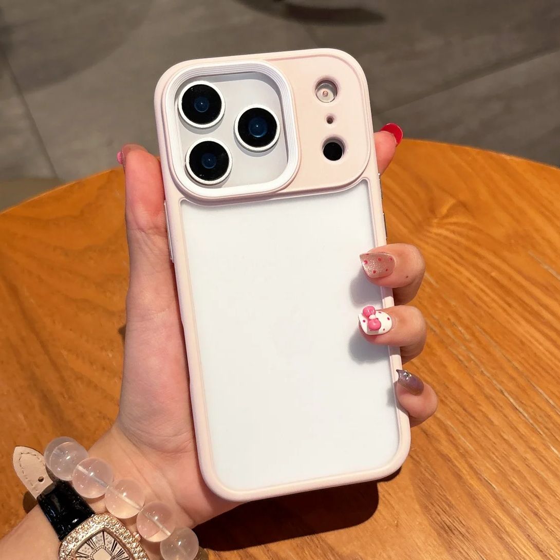 Clear Shockproof Bumper Case - Casing Tahan Benturan Armor Bening Matte