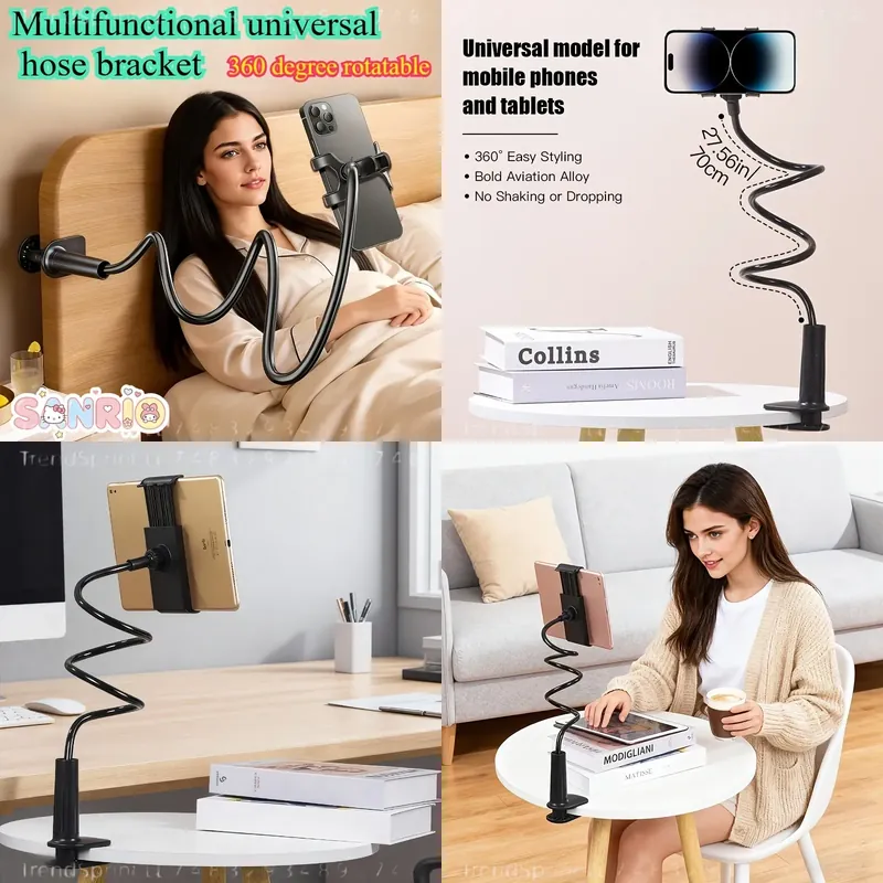 Phone Stands - Penyangga Ponsel Selang Fleksibel 360 Derajat,