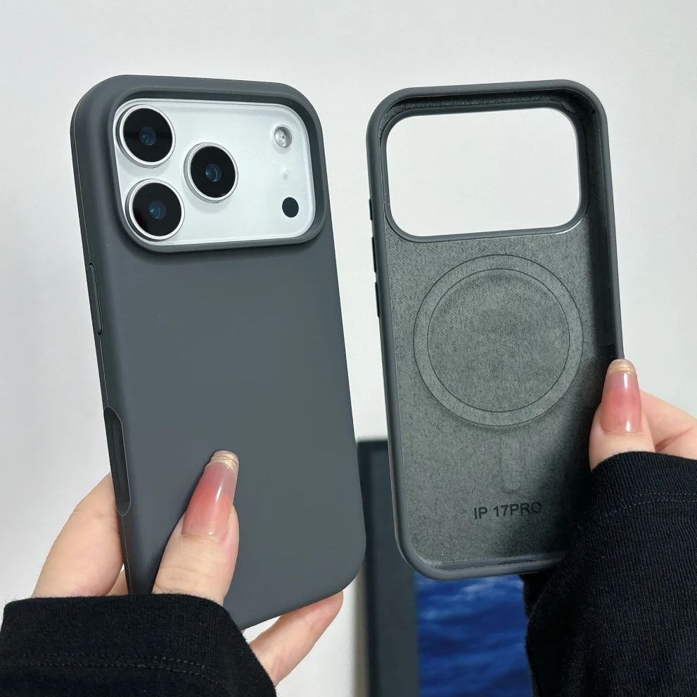 Liquid Silicone Magnetic Phone Case - Casing Ponsel Silikon Cair Untuk Magsafe