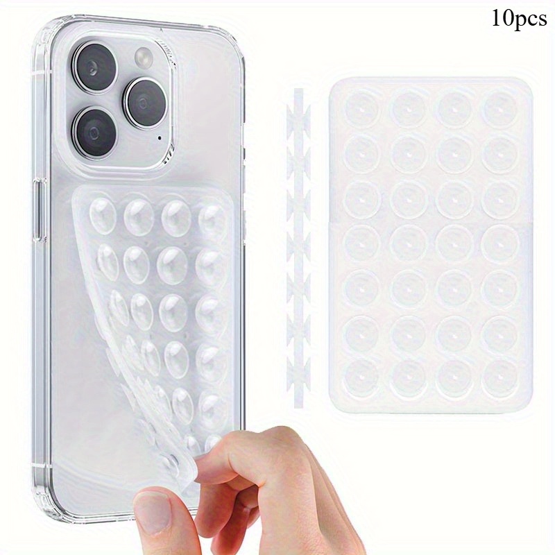 Phone Stands - 10Pcs Penyangga Ponsel Silikon Dua Sisi