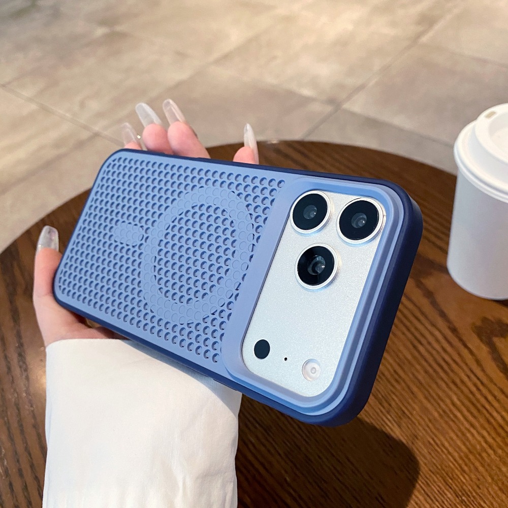 Heat Dissipation Mesh Breathable Case - Casing Keras Mewah Berbahan Matte yang