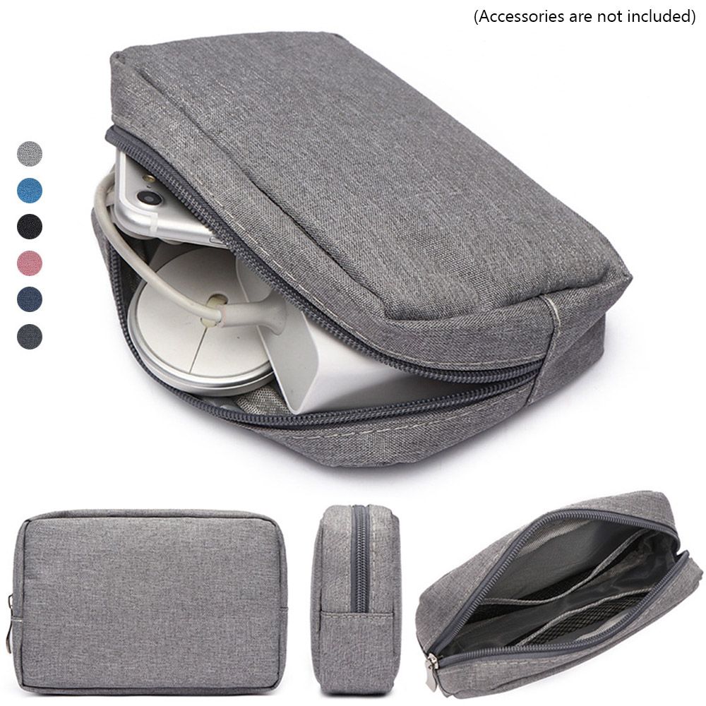 Earphones - Tas Penyimpanan Organizer Earphone Kabel USB