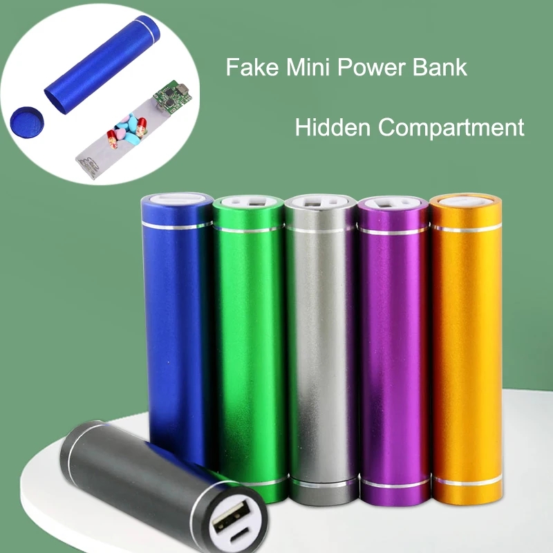Power Banks - Kotak penyimpan daya Mini palsu, wadah