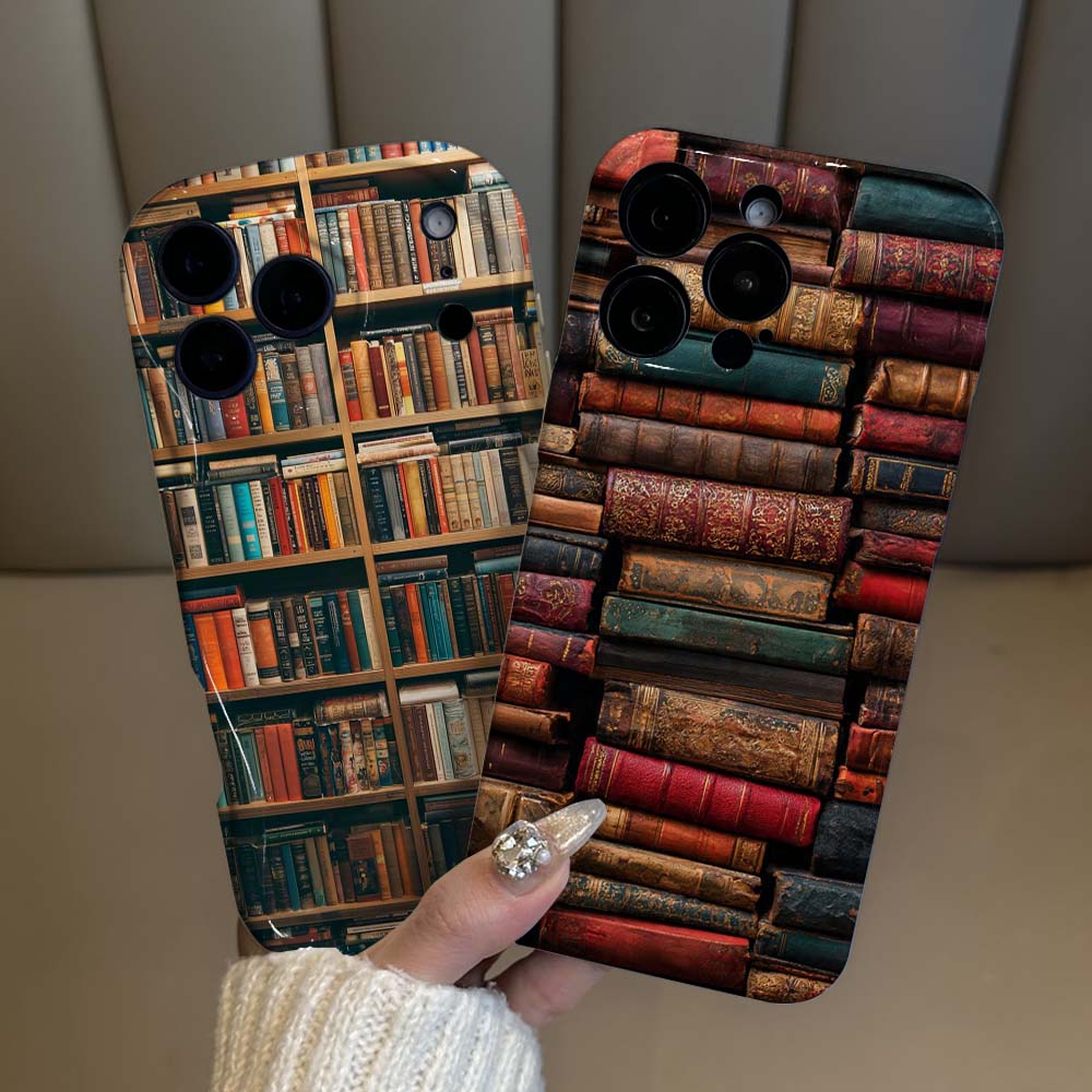 Vintage Floral Pattern Soft Case - Casing Ponsel Motif Buku Vintage Untuk