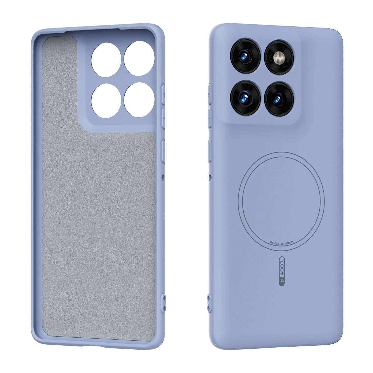 Liquid Silicone Magnetic Phone Case - Casing Resmi Untuk Motorola Moto Edge