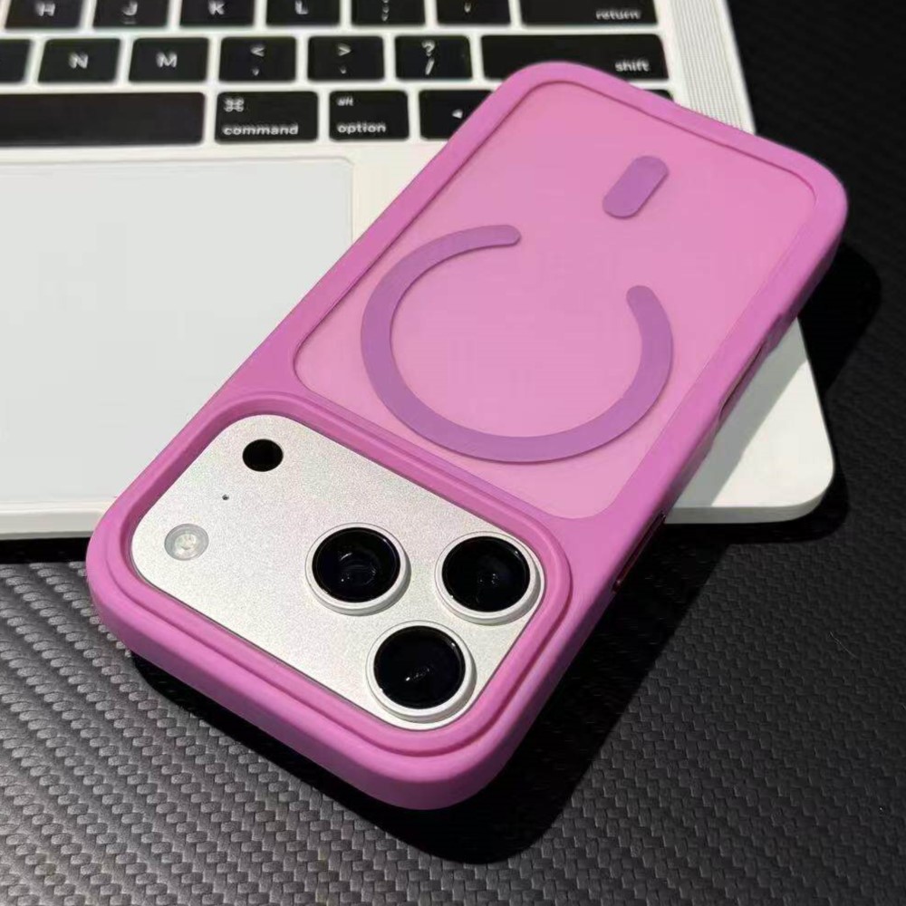 Clear Shockproof Bumper Case - Casing Pengisi Daya Nirkabel Magsafe untuk