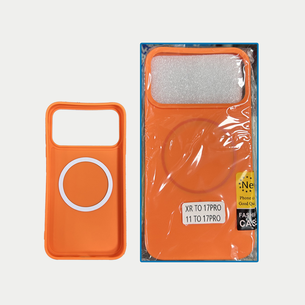 Liquid Silicone Magnetic Phone Case - Casing Ponsel Magnetik Silikon Cair Matte