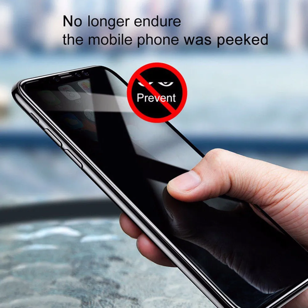 Anti Spy Privacy Glass Case - Pelindung Layar Kaca Tempered Anti Mata-mata