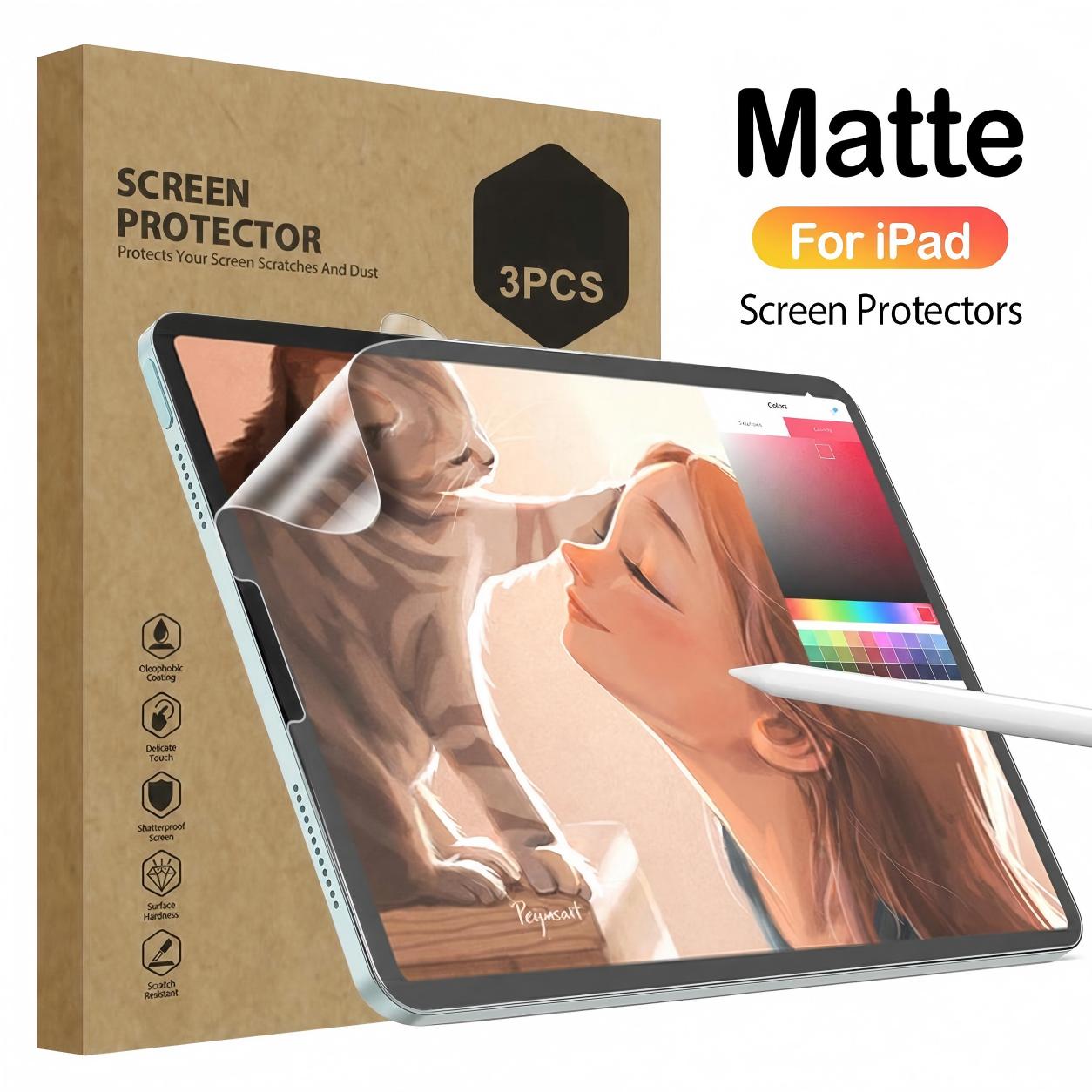 3 Buah Pelindung Layar Matte S - Matte Anti Glare Screen Protector ulasan dan harga