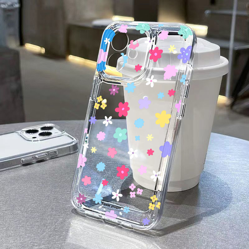 Casing HP Transparan Motif Bun - Clear Shockproof Bumper Case ulasan dan harga