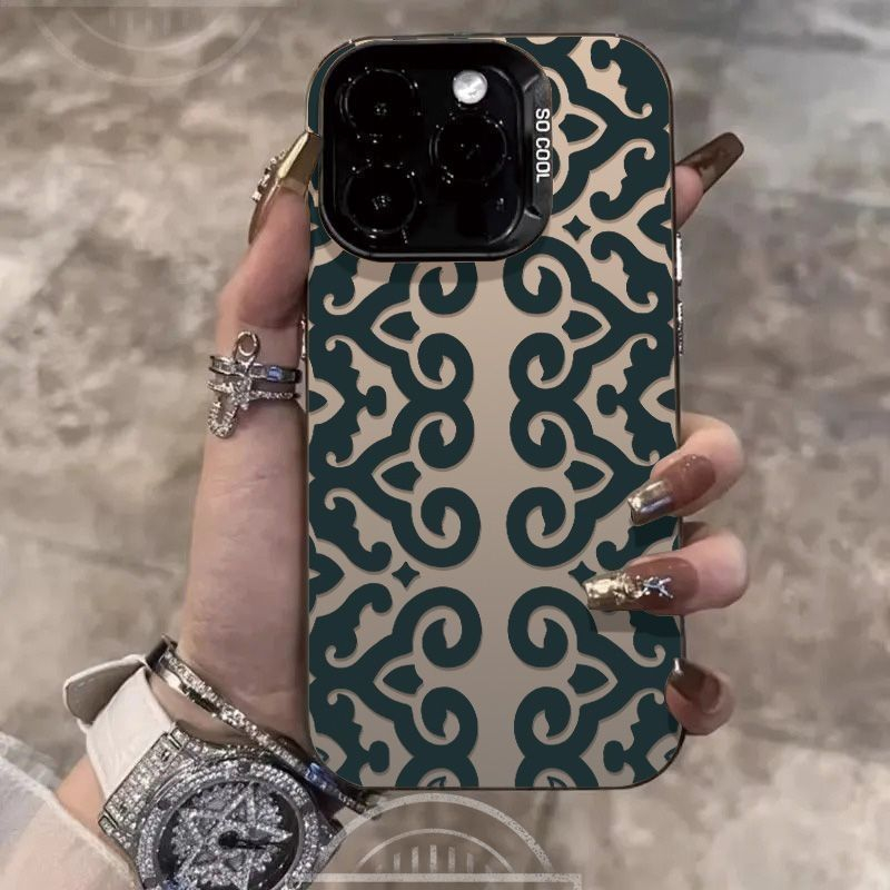Casing Ponsel Vintage Motif Pa - Vintage Floral Pattern Soft Case ulasan dan harga