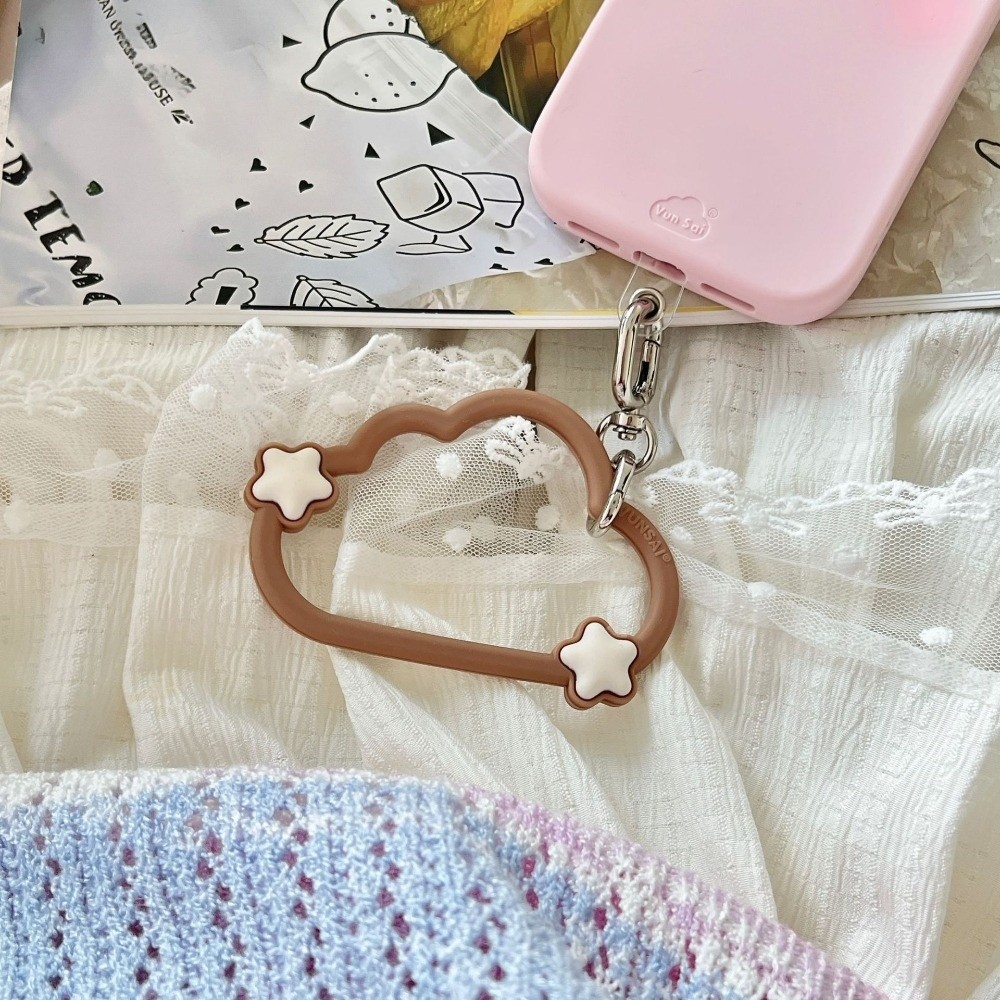 Tali Gantung Ponsel Silikon Lu - Cute Cartoon Wrist Strap Silicone Case ulasan dan harga