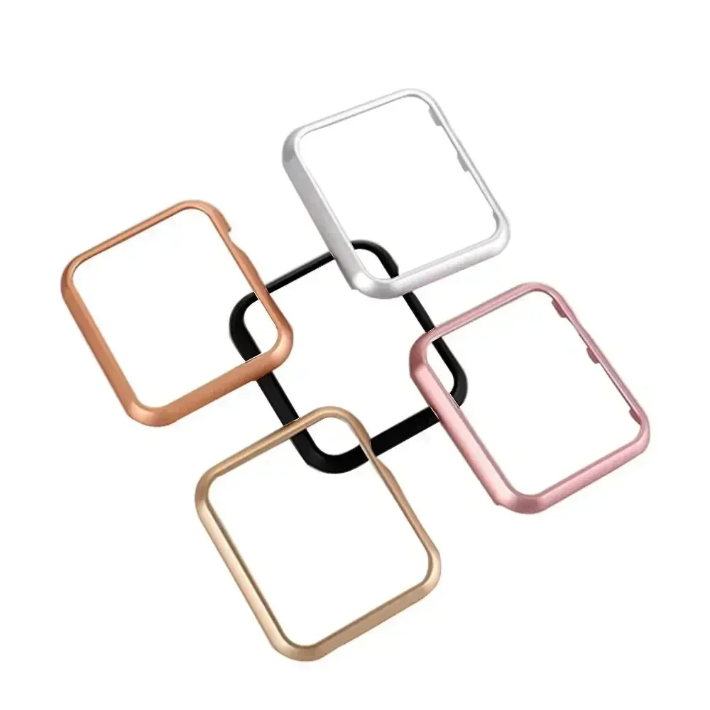 Untuk IWatch SE Seri 10 9 8 7  - Metal Bumper Aluminum Frame Case ulasan dan harga