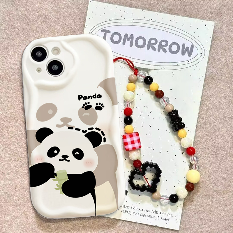 Casing Tali Pergelangan Tangan - Cute Cartoon Wrist Strap Silicone Case ulasan dan harga