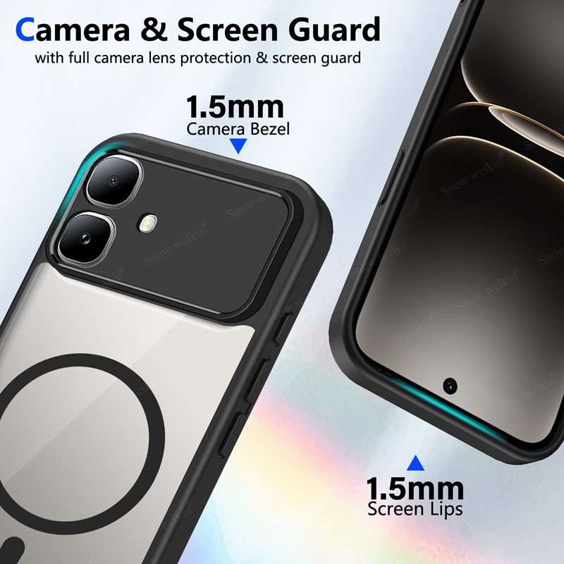 Casing Silikon Transparan Magn - Clear Shockproof Bumper Case ulasan dan harga