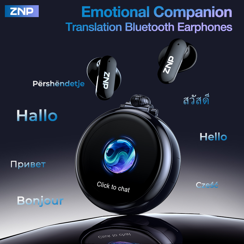 Earbud Penerjemah AI Nirkabel  - Earphones ulasan dan harga