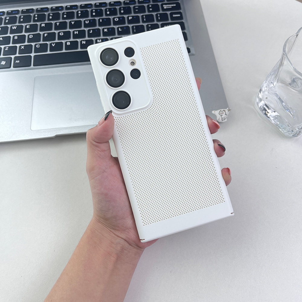 Casing Ponsel Matte Tipis Berb - Heat Dissipation Mesh Breathable Case ulasan dan harga
