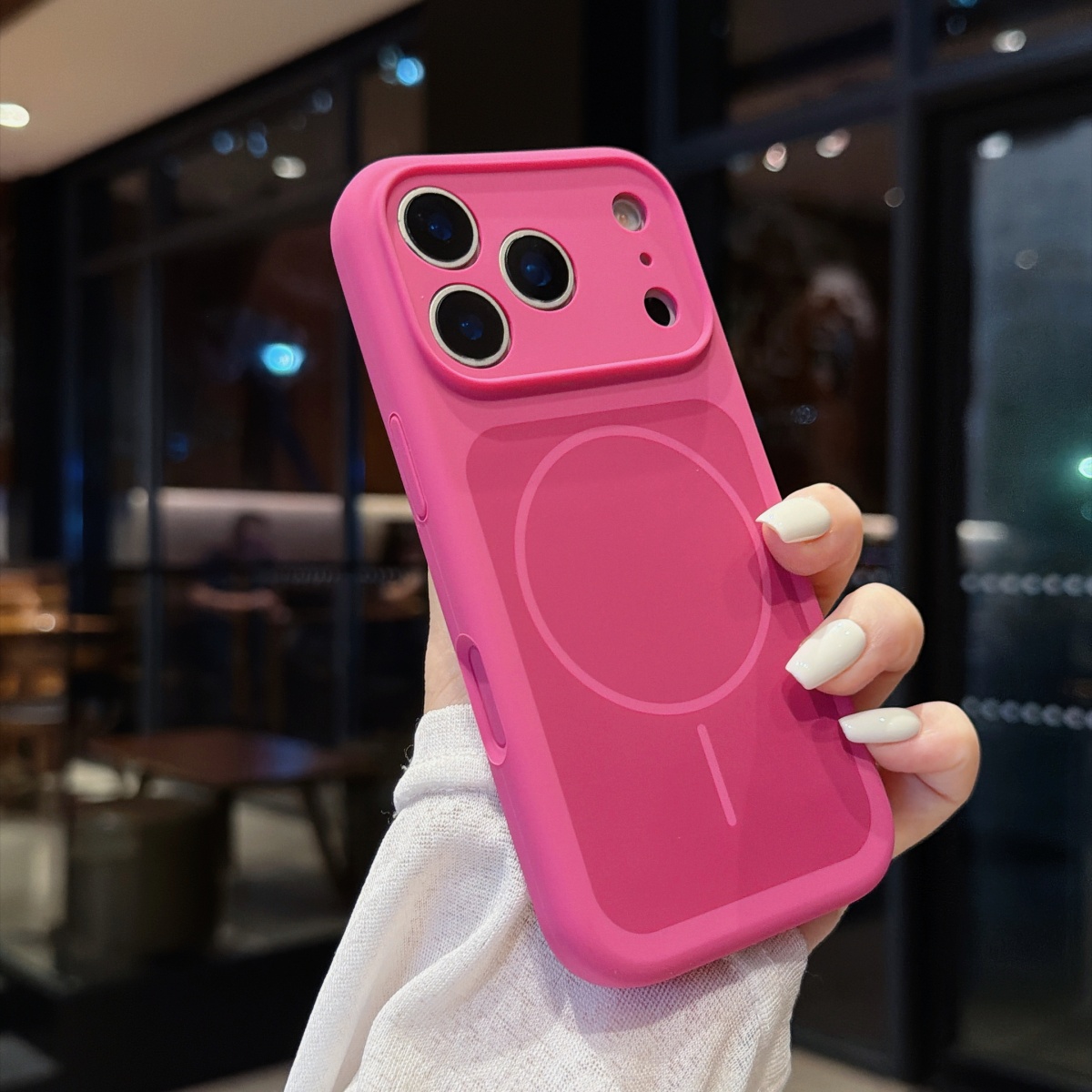 Casing Ponsel Magnetik Silikon - Liquid Silicone Magnetic Phone Case ulasan dan harga