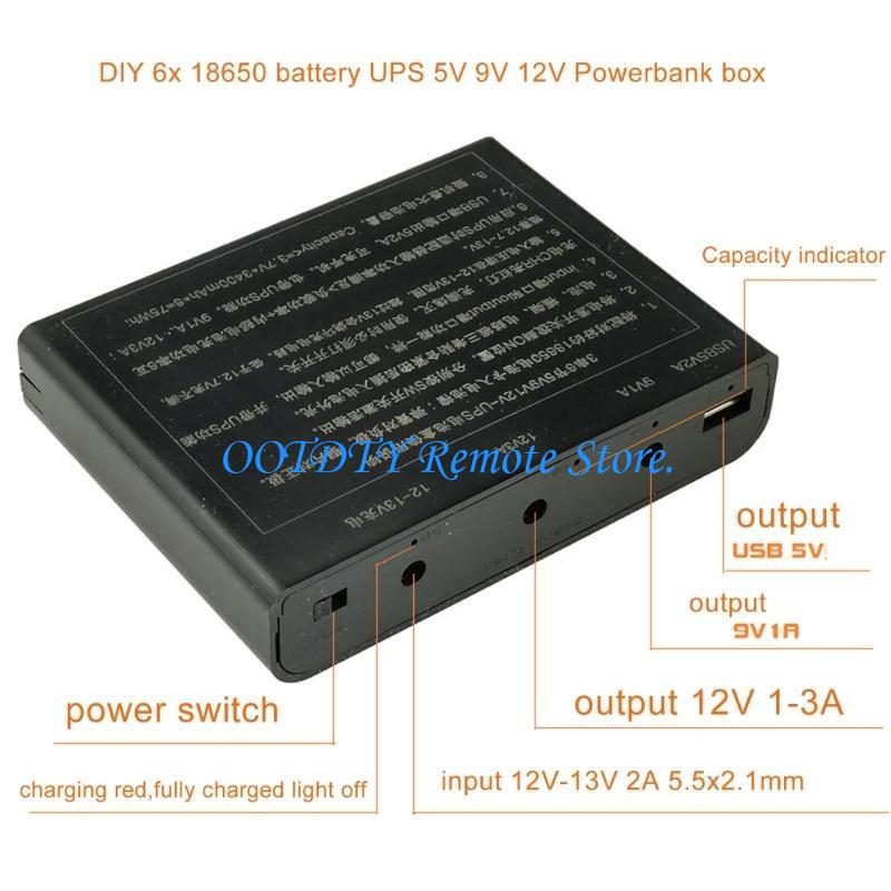 Kotak Daya UPS Baterai 6X 1865 - Power Banks ulasan dan harga