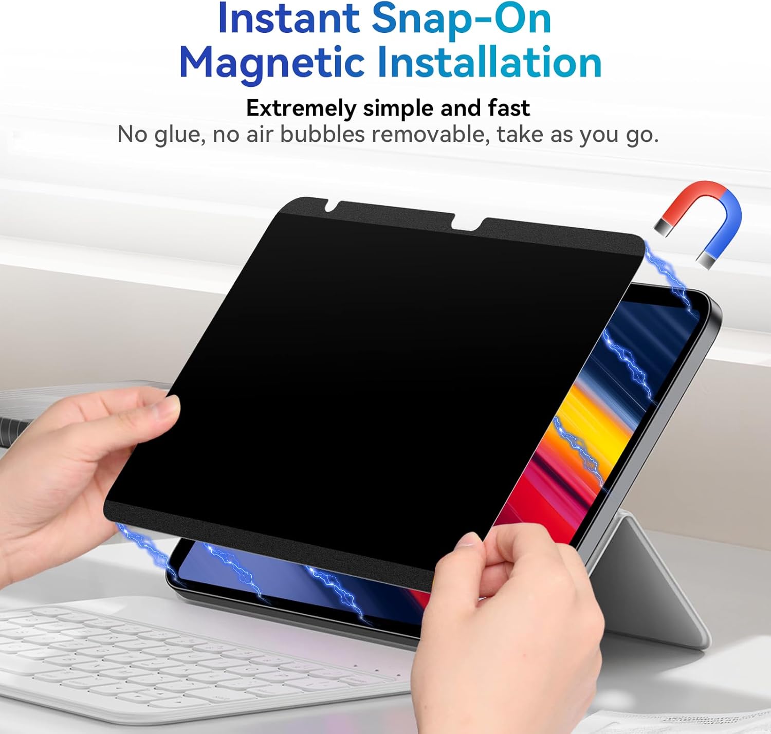 Pelindung Layar Privasi Magnet - Matte Anti Glare Screen Protector ulasan dan harga