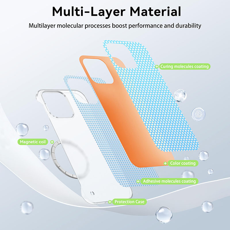 Casing Ponsel Tanpa Bingkai Ma - Matte Hard Pc Back Case ulasan dan harga