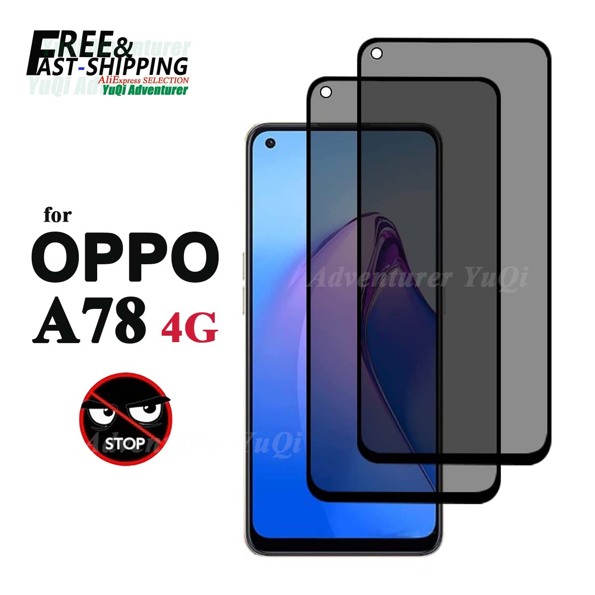 Pelindung layar Anti mata-mata - Anti Spy Privacy Glass Case ulasan dan harga