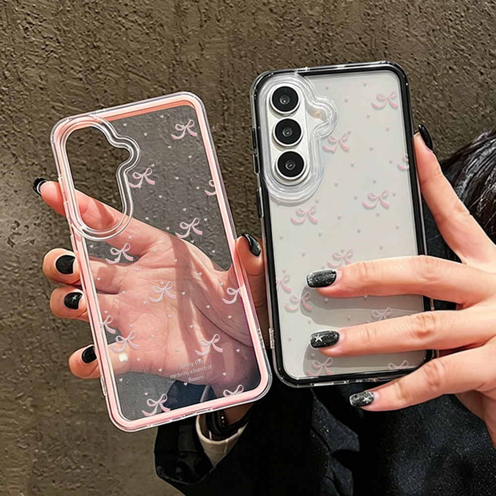 Casing Ponsel Lembut Motif Pit - Clear Shockproof Bumper Case ulasan dan harga