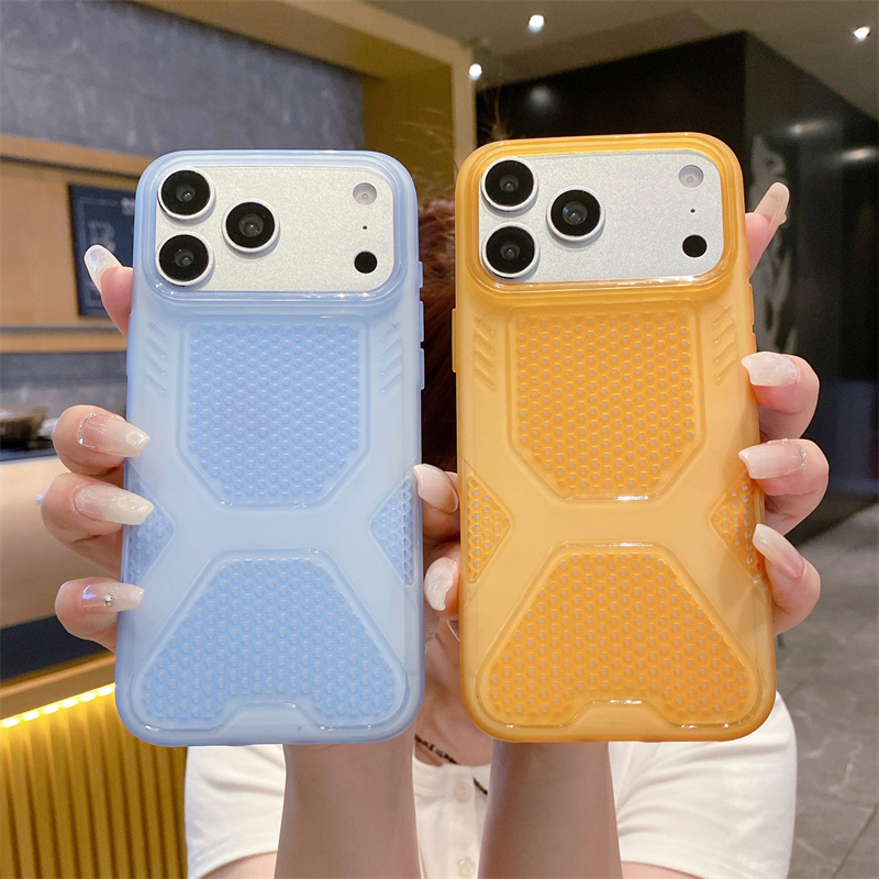 Casing HP TPU Lembut Berjaring - Heat Dissipation Mesh Breathable Case ulasan dan harga