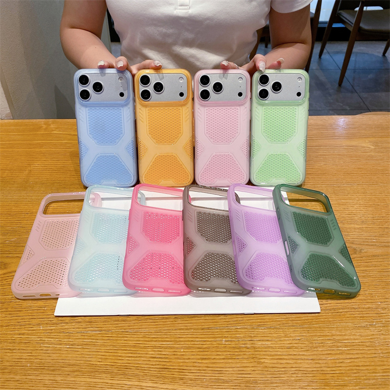 Casing HP TPU Lembut Berjaring - Heat Dissipation Mesh Breathable Case ulasan dan harga