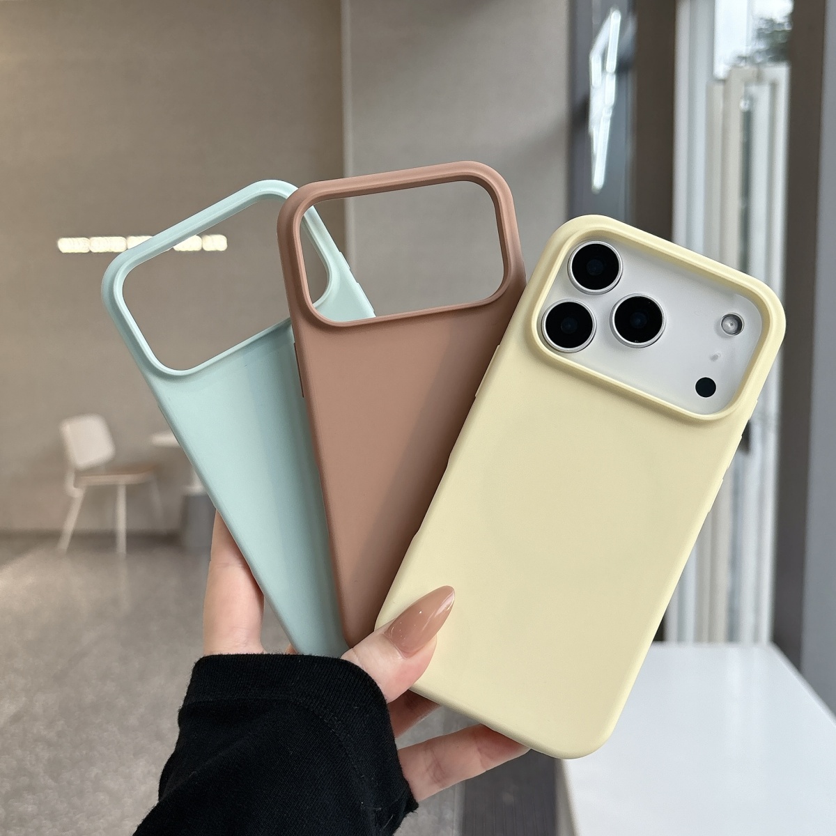 Casing Ponsel Silikon Cair Unt - Liquid Silicone Magnetic Phone Case ulasan dan harga