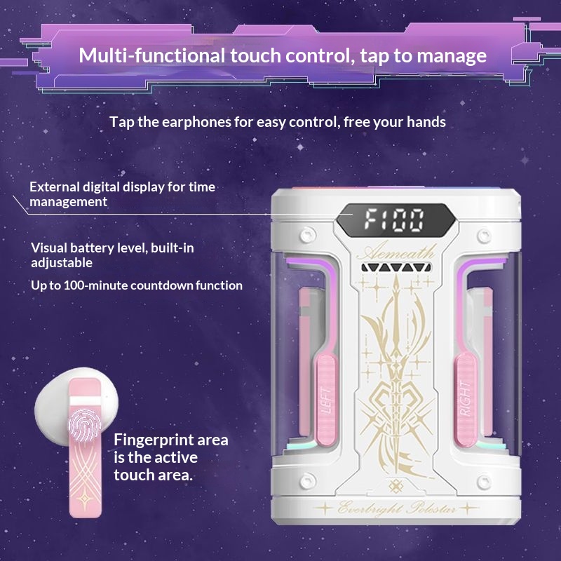 Earphone Bluetooth Anime Elysi - Earphones ulasan dan harga