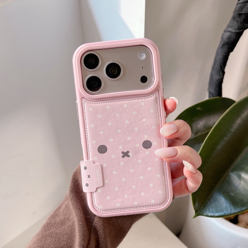 Casing HP Kulit Anti Jatuh Mot - Cute Cartoon Wrist Strap Silicone Case ulasan dan harga