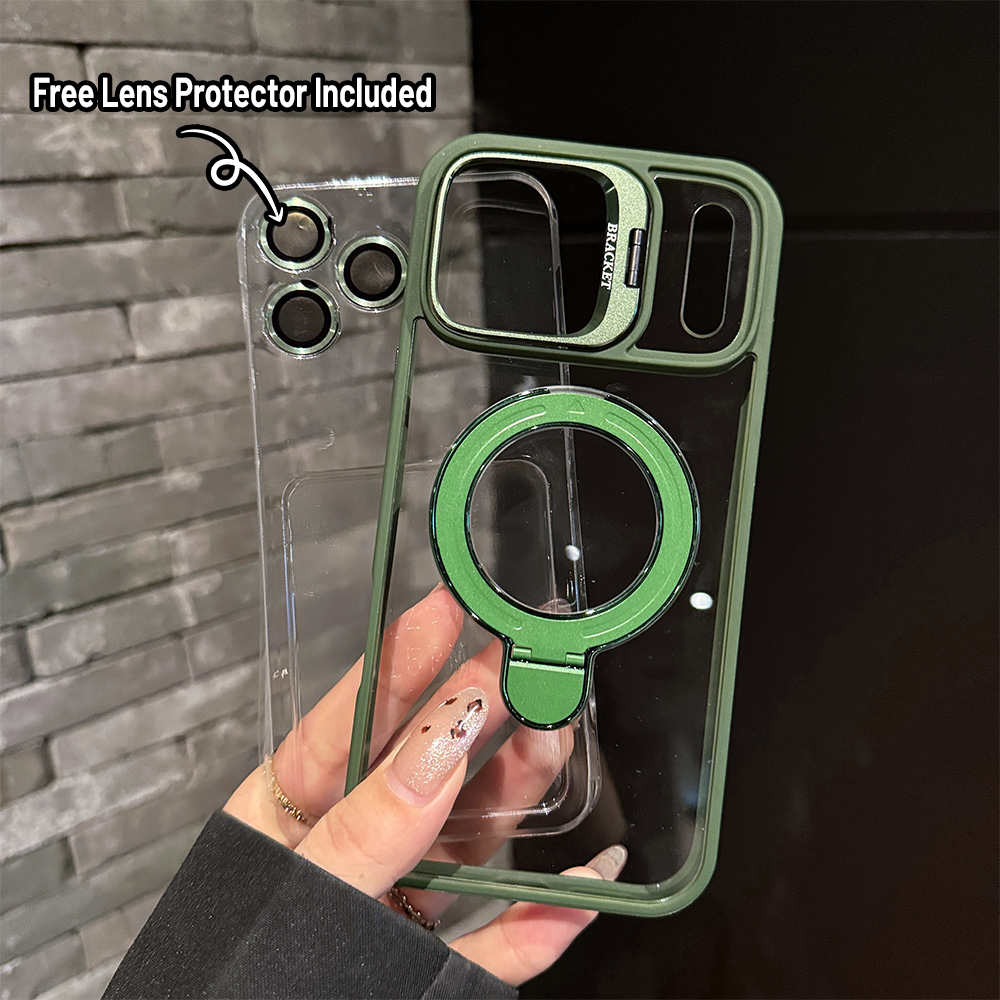 Casing Ponsel Magnetik Magsafe - Clear Shockproof Bumper Case ulasan dan harga