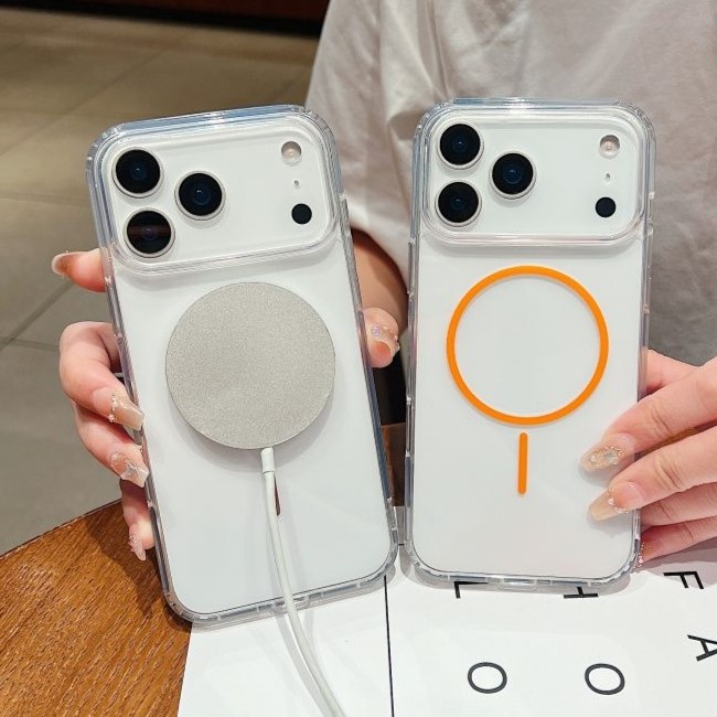 Casing Pengisian Daya Nirkabel - Clear Shockproof Bumper Case ulasan dan harga
