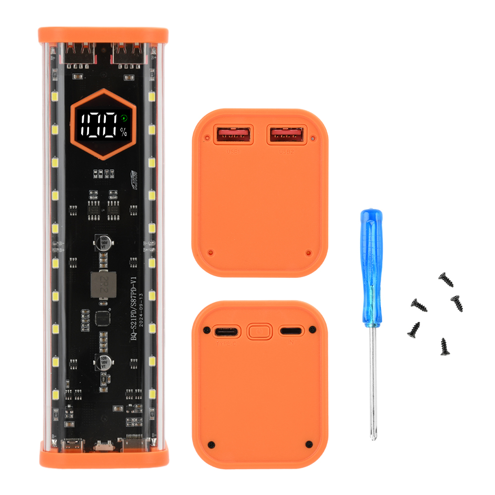Casing Baterai 8*21700 22.5W P - Power Banks ulasan dan harga