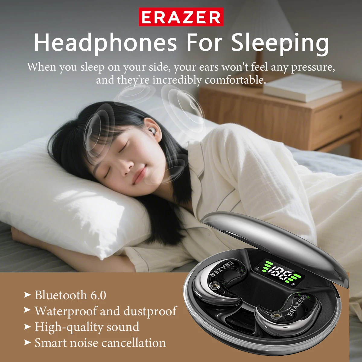 EARZER XF58 Headphone Bluetoot - Earphones ulasan dan harga