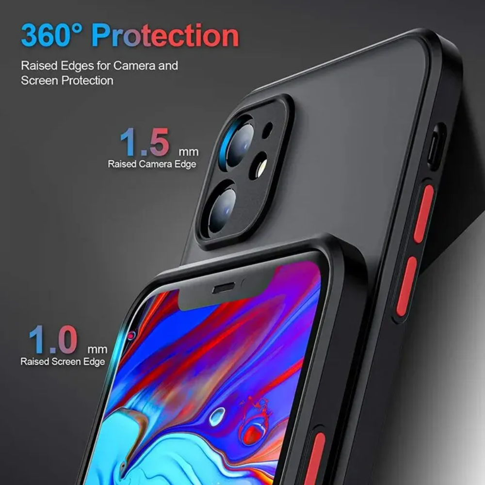 Casing Matte Armor tahan gunca - Matte Hard Pc Back Case ulasan dan harga