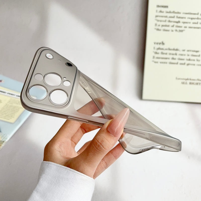 Casing Silikon Lembut Warna As - Clear Shockproof Bumper Case ulasan dan harga