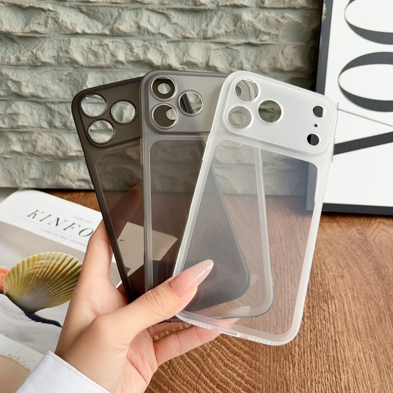 Casing Silikon Lembut Warna As - Clear Shockproof Bumper Case ulasan dan harga