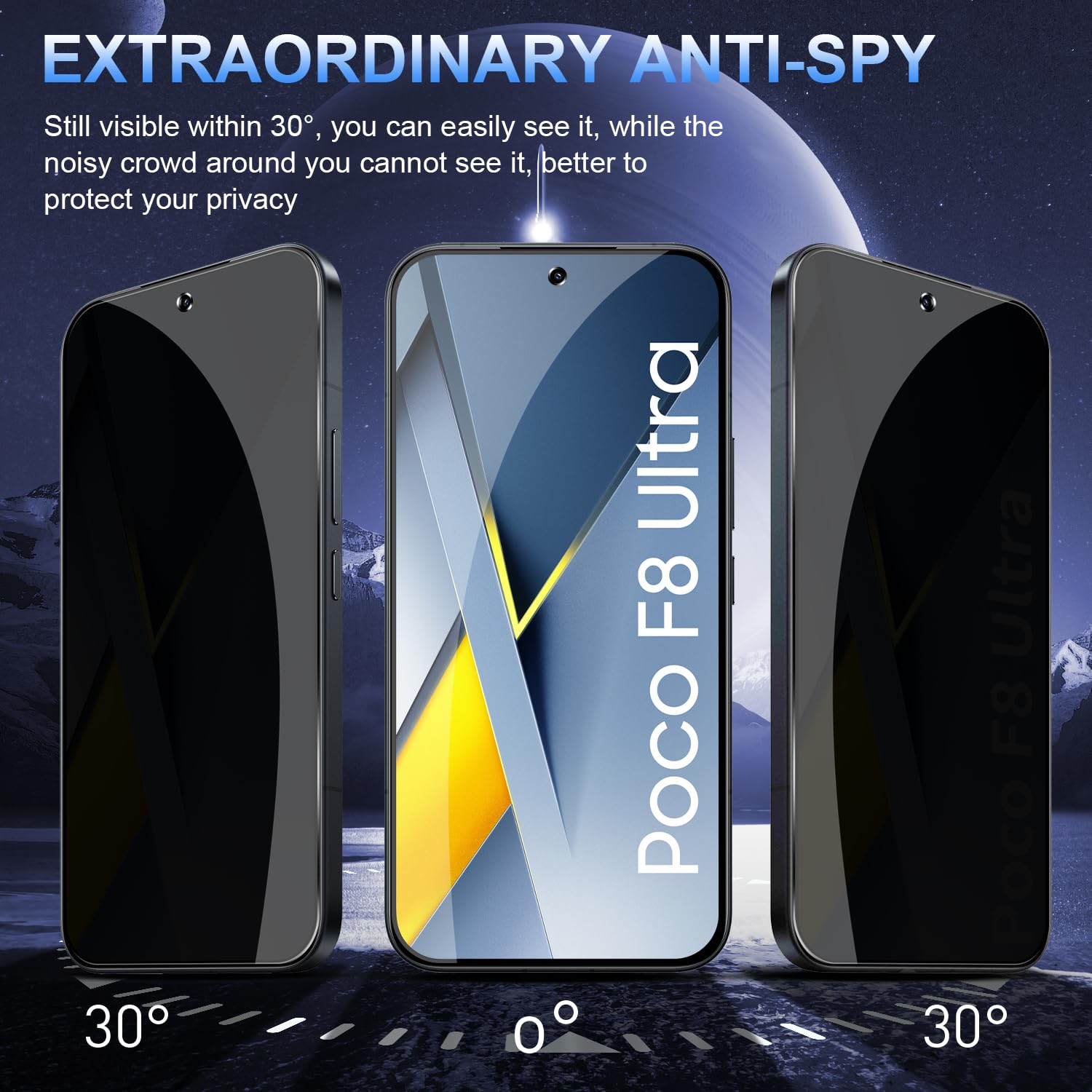 Pelindung Layar Anti Mata-mata - Anti Spy Privacy Glass Case ulasan dan harga