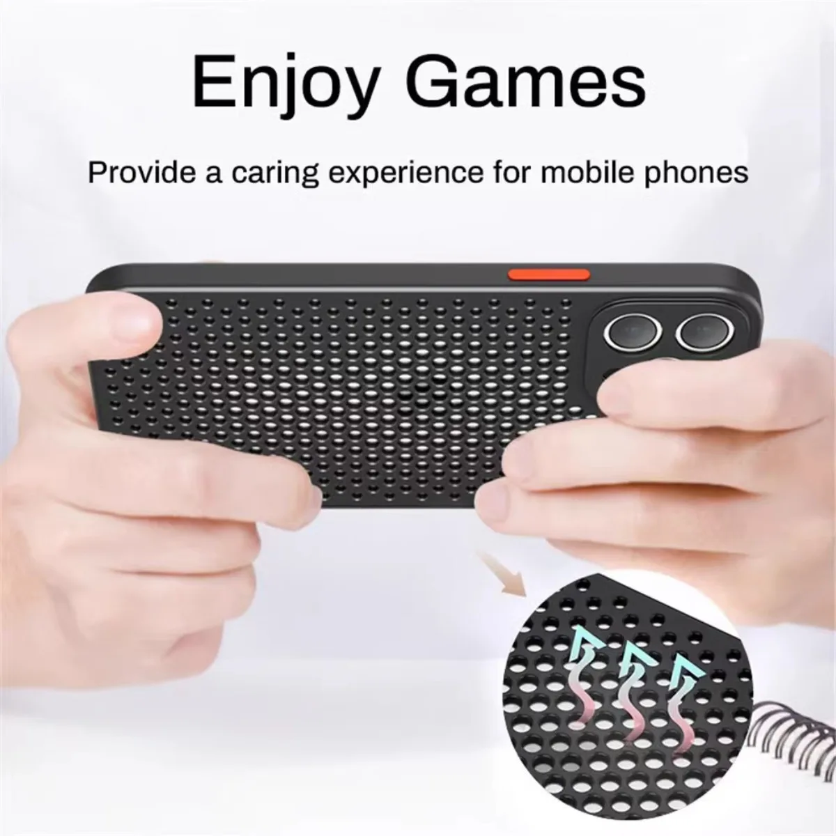 Casing lunak penghilang panas, - Heat Dissipation Mesh Breathable Case ulasan dan harga