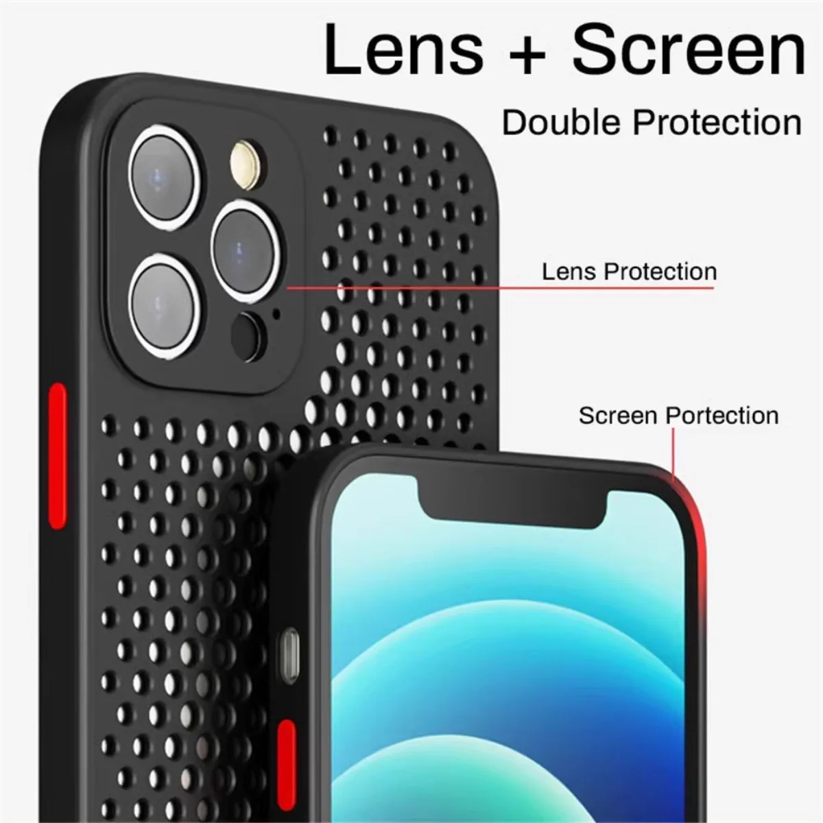 Casing lunak penghilang panas, - Heat Dissipation Mesh Breathable Case ulasan dan harga