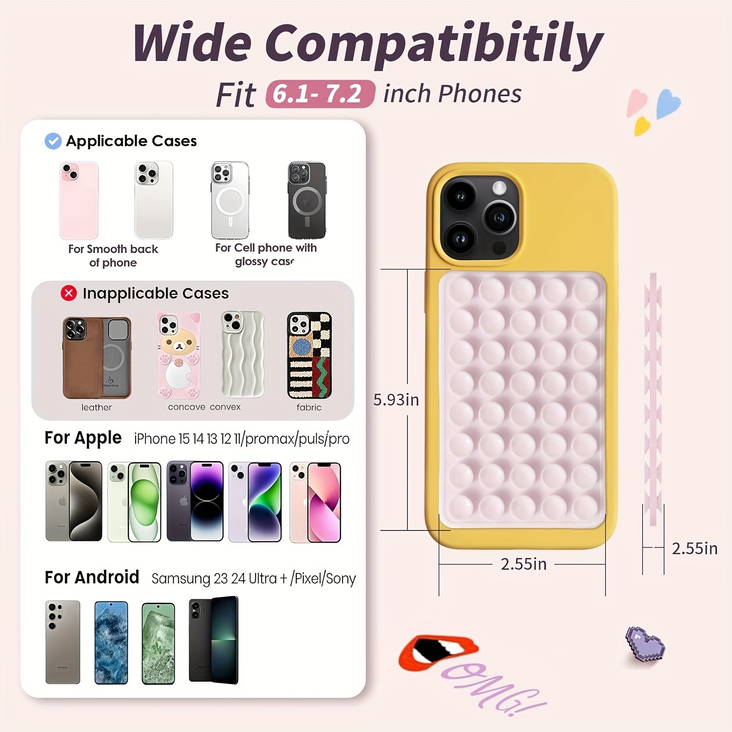 2 Buah Penyangga Ponsel dengan - Phone Stands ulasan dan harga