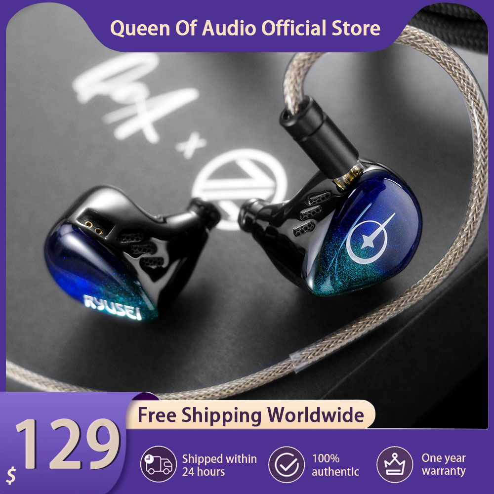 Headphone QoA X 7th Acoustics  - Earphones ulasan dan harga